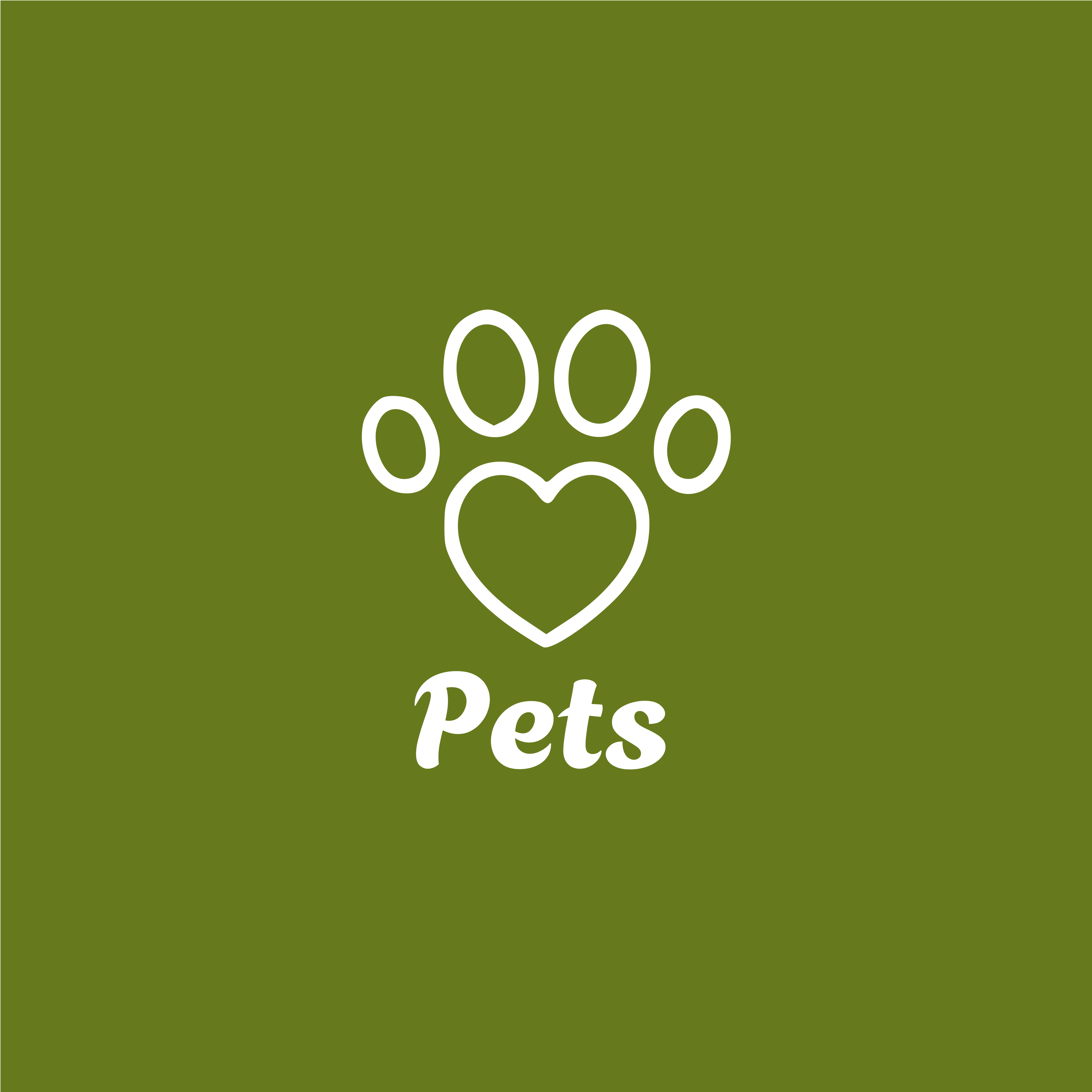 Ícone de pata de animal representando pets